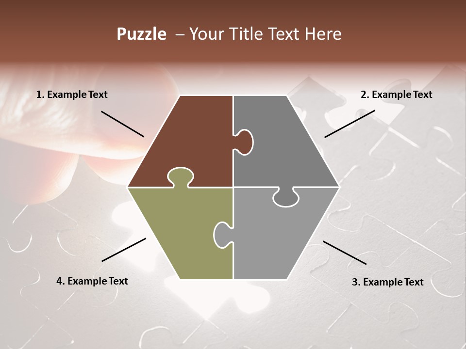 Solve Conceptual Teamwork PowerPoint Template