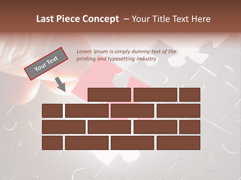 Solve Conceptual Teamwork PowerPoint Template