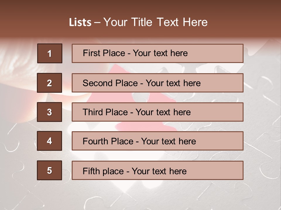 Solve Conceptual Teamwork PowerPoint Template