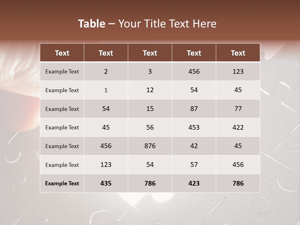 Solve Conceptual Teamwork PowerPoint Template