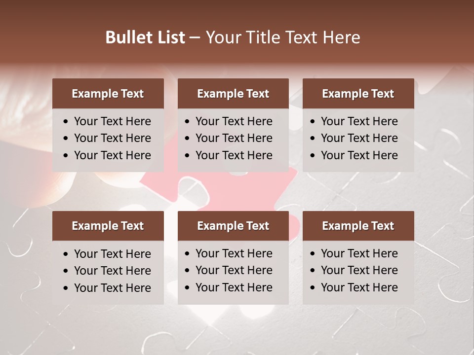 Solve Conceptual Teamwork PowerPoint Template
