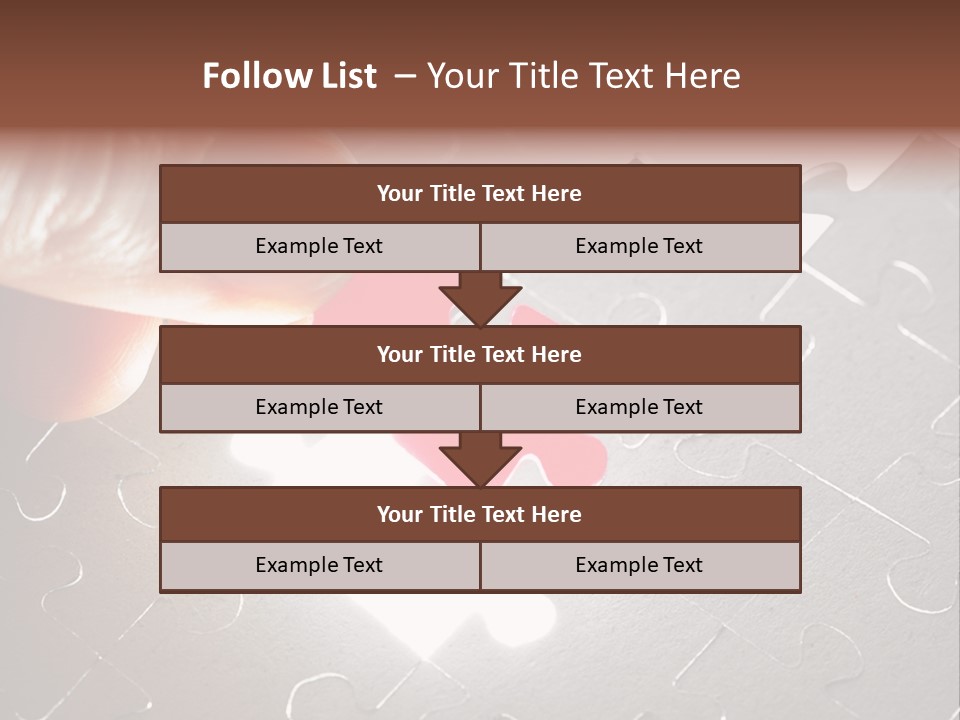Solve Conceptual Teamwork PowerPoint Template