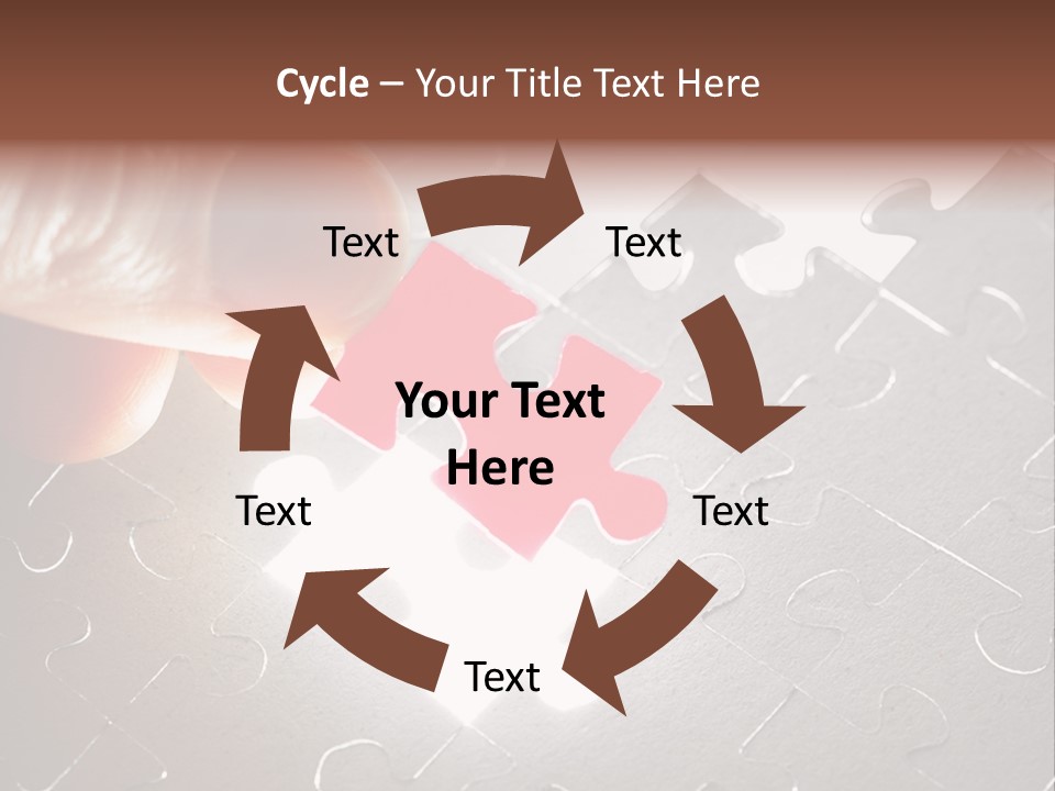 Solve Conceptual Teamwork PowerPoint Template