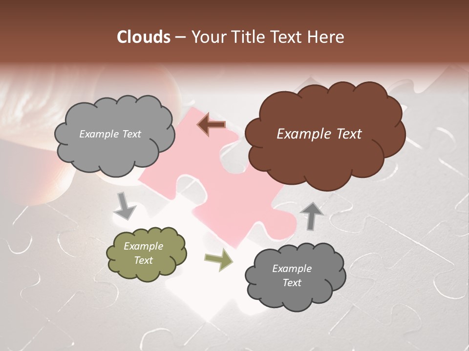 Solve Conceptual Teamwork PowerPoint Template