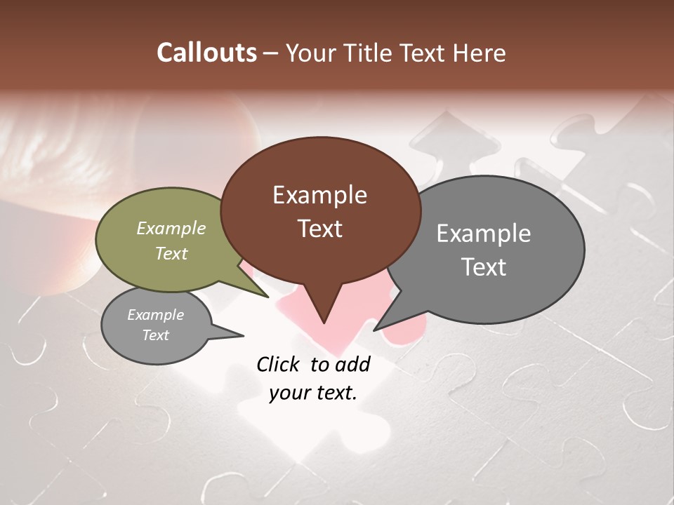 Solve Conceptual Teamwork PowerPoint Template