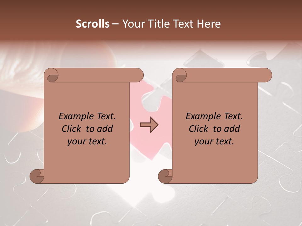 Solve Conceptual Teamwork PowerPoint Template