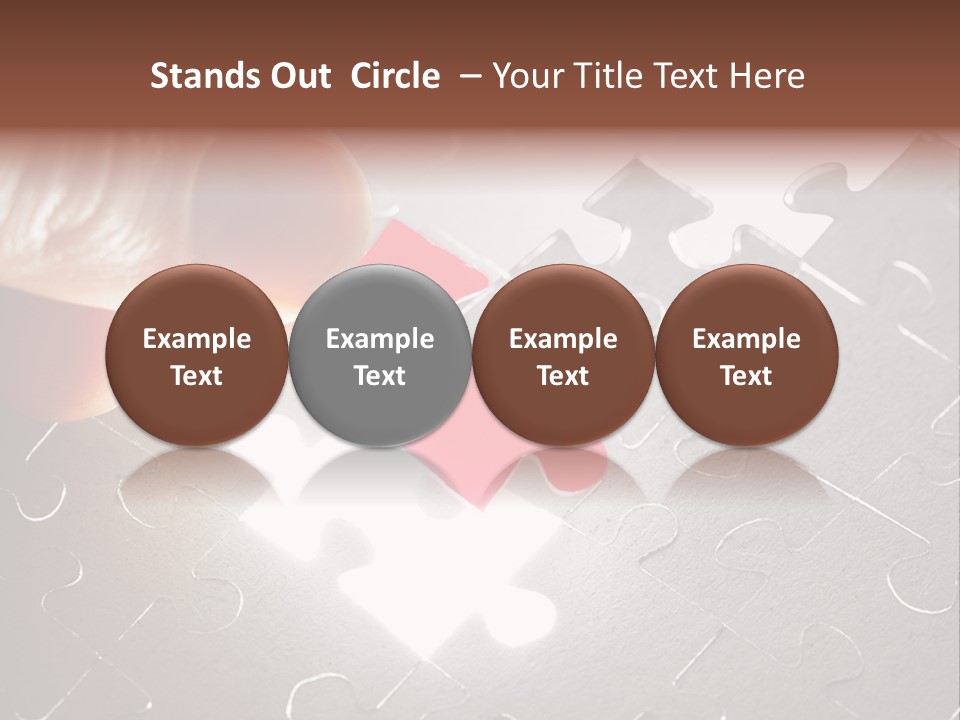 Solve Conceptual Teamwork PowerPoint Template