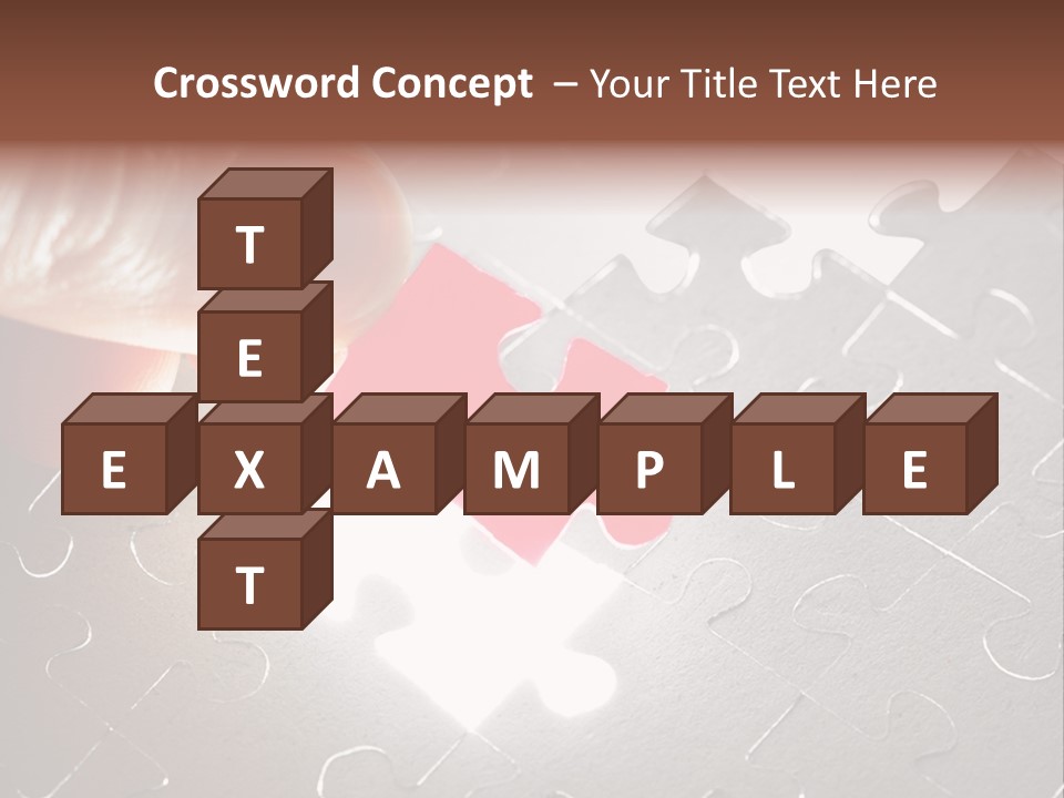 Solve Conceptual Teamwork PowerPoint Template