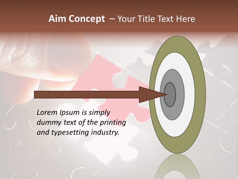 Solve Conceptual Teamwork PowerPoint Template