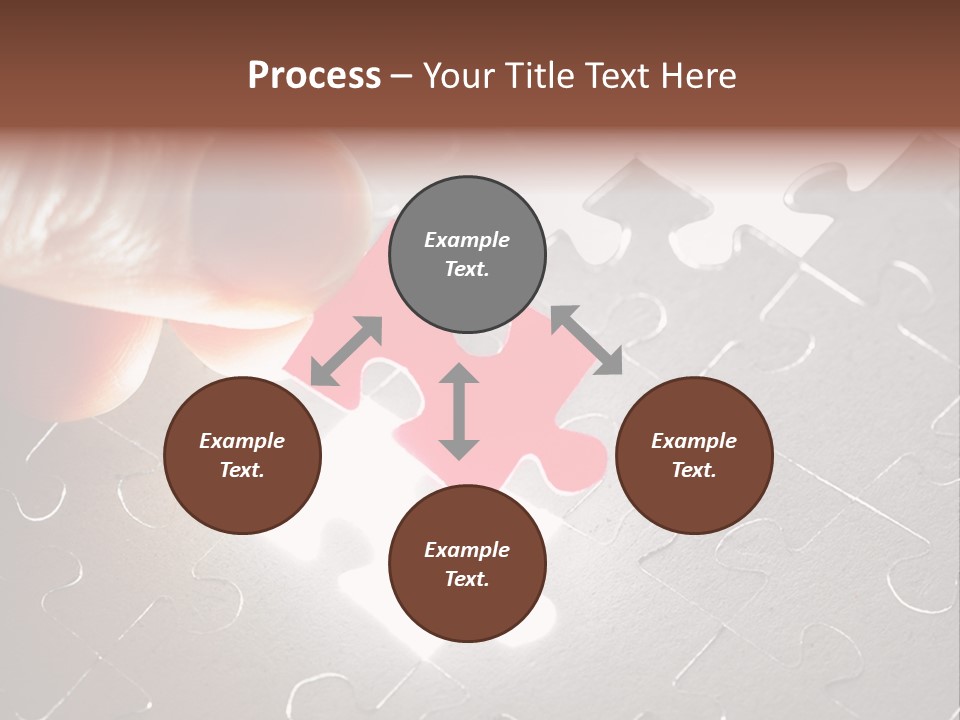 Solve Conceptual Teamwork PowerPoint Template