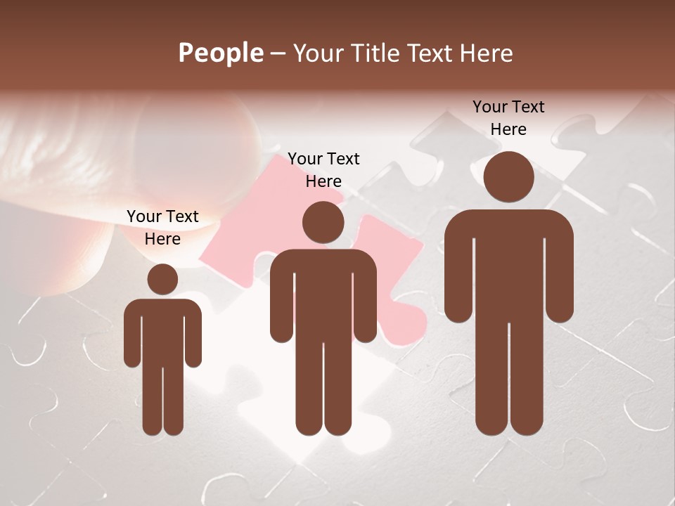 Solve Conceptual Teamwork PowerPoint Template