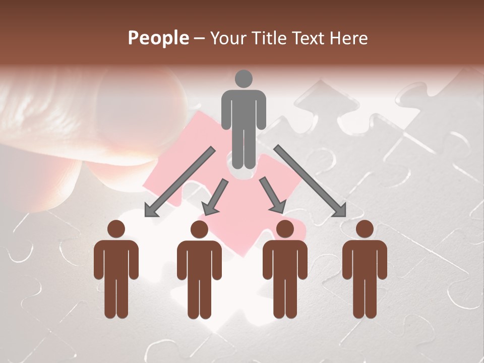 Solve Conceptual Teamwork PowerPoint Template