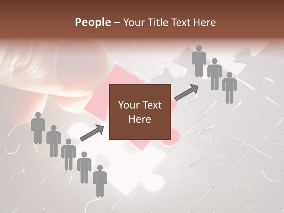 Solve Conceptual Teamwork PowerPoint Template