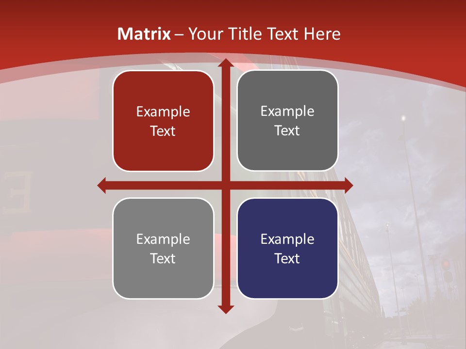 Sky Station Track PowerPoint Template