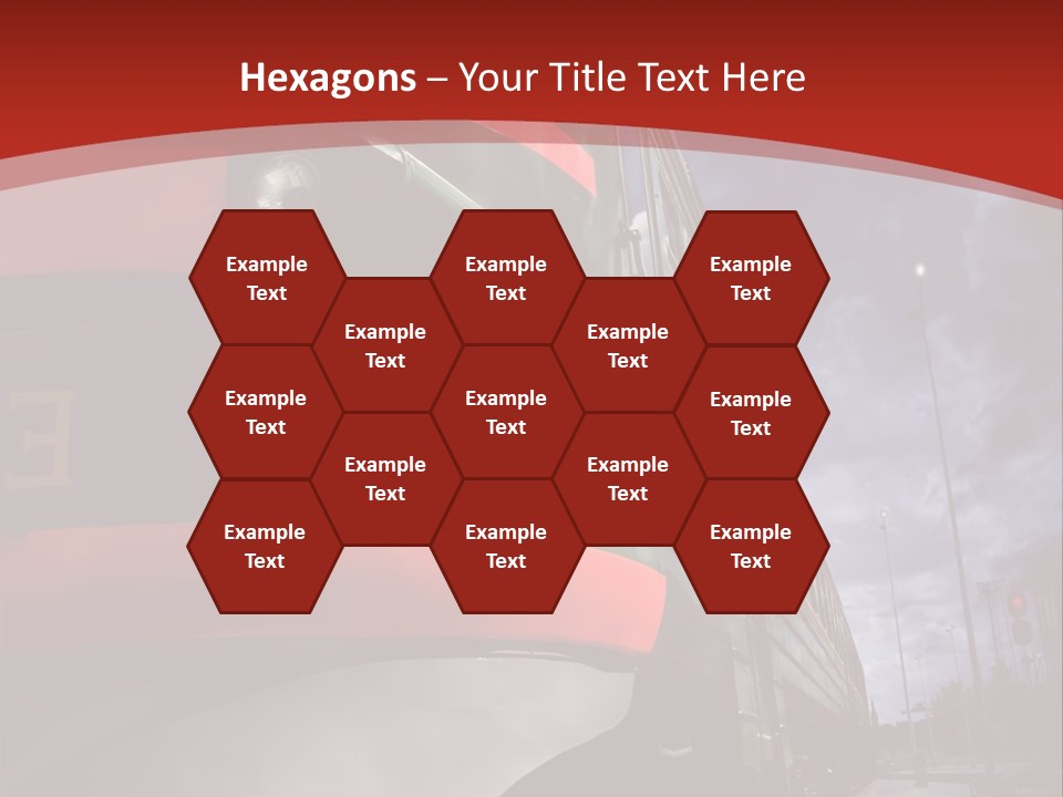 Sky Station Track PowerPoint Template