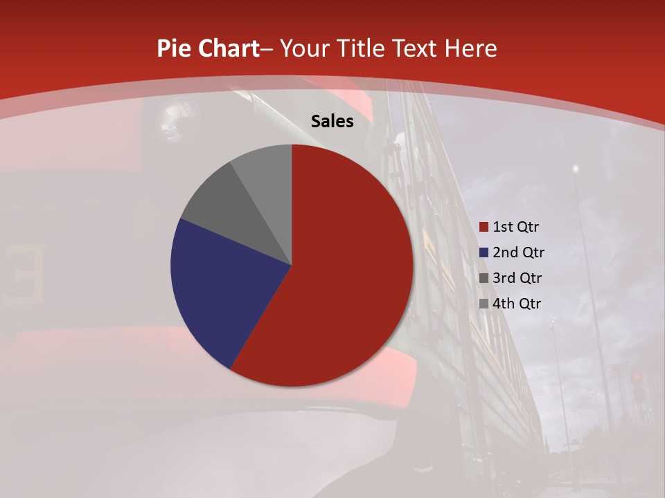 Sky Station Track PowerPoint Template