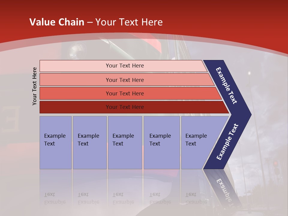 Sky Station Track PowerPoint Template