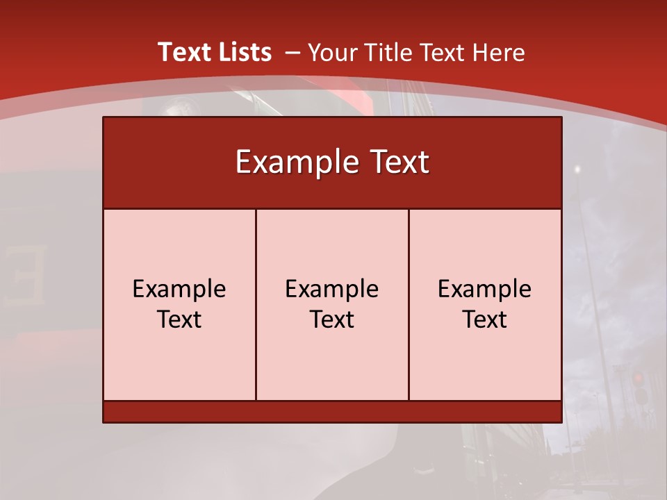 Sky Station Track PowerPoint Template