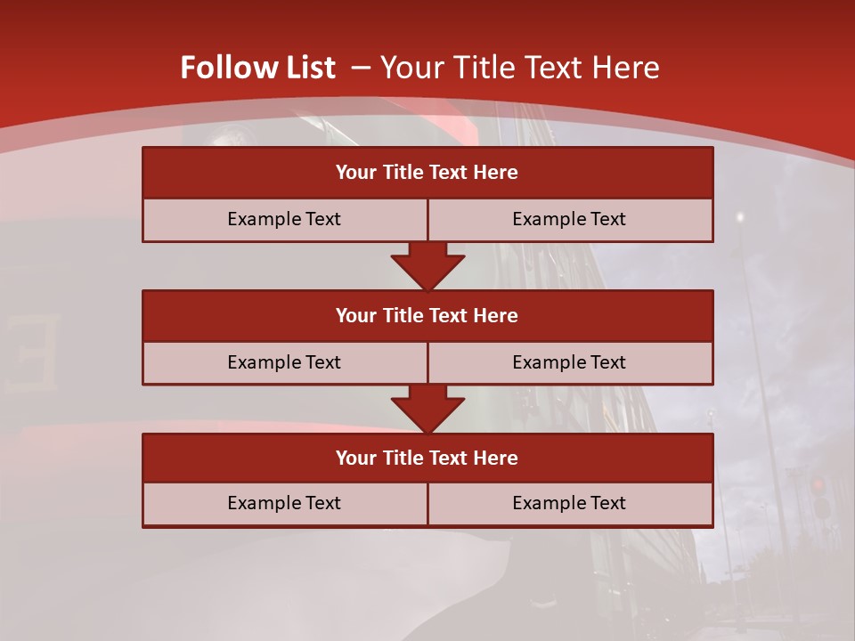 Sky Station Track PowerPoint Template