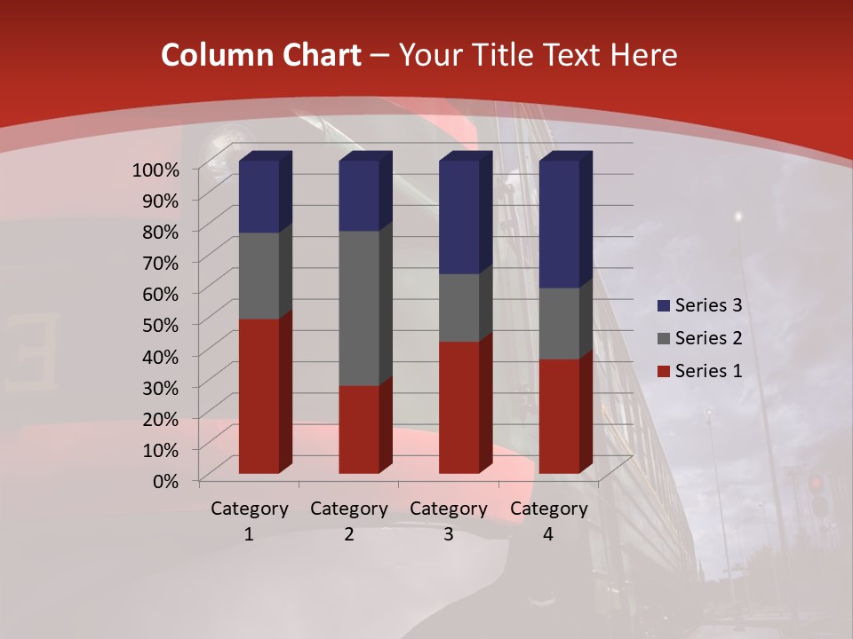 Sky Station Track PowerPoint Template