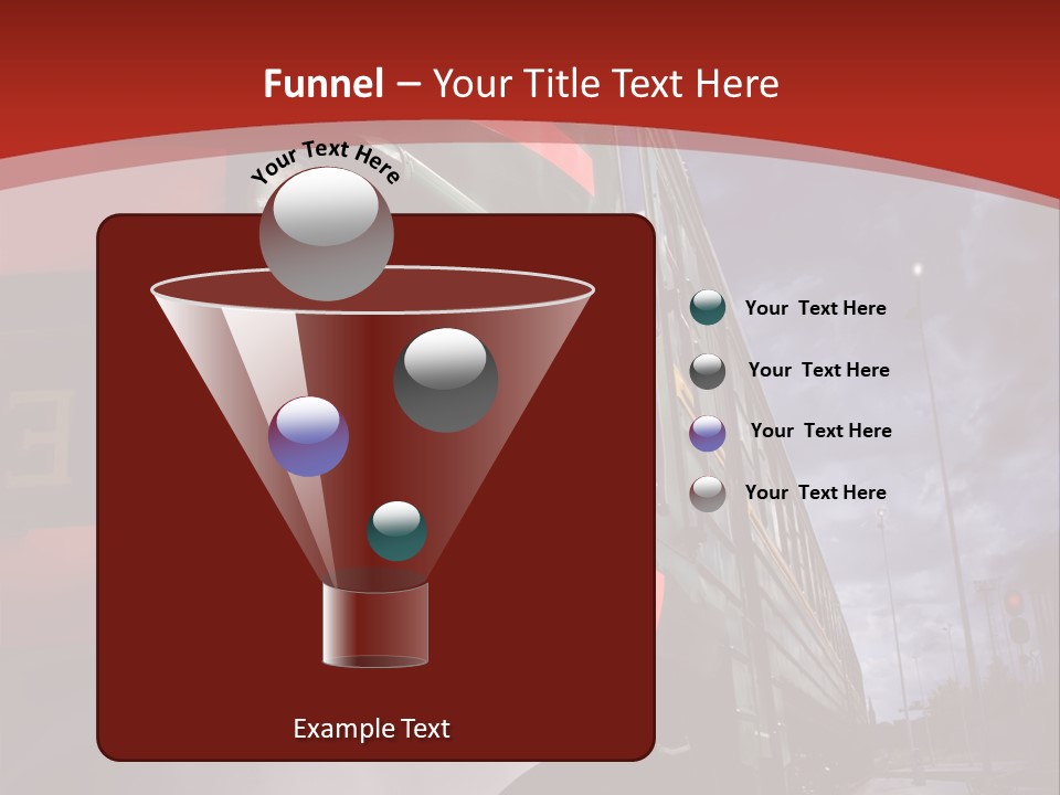Sky Station Track PowerPoint Template