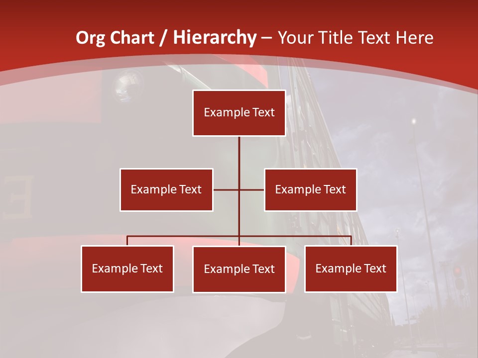 Sky Station Track PowerPoint Template