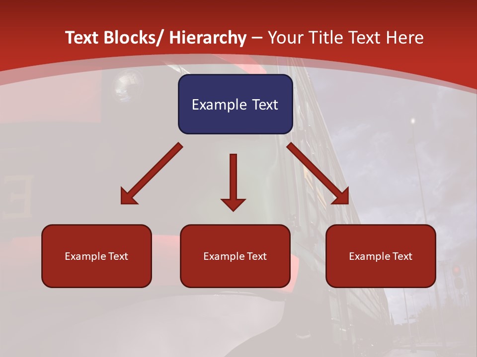 Sky Station Track PowerPoint Template