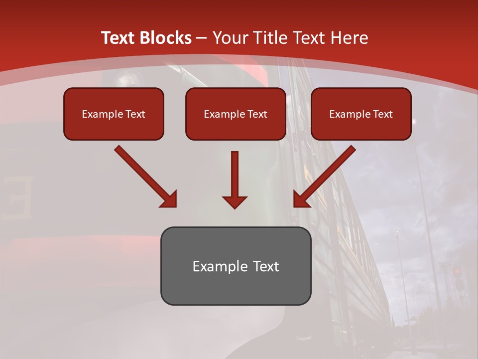 Sky Station Track PowerPoint Template