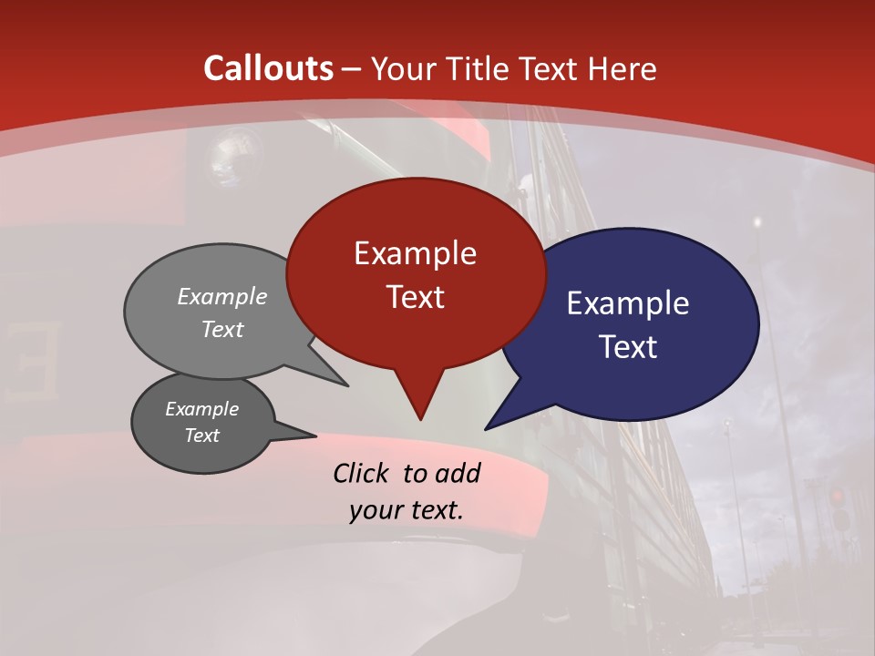 Sky Station Track PowerPoint Template