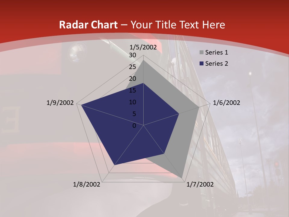 Sky Station Track PowerPoint Template