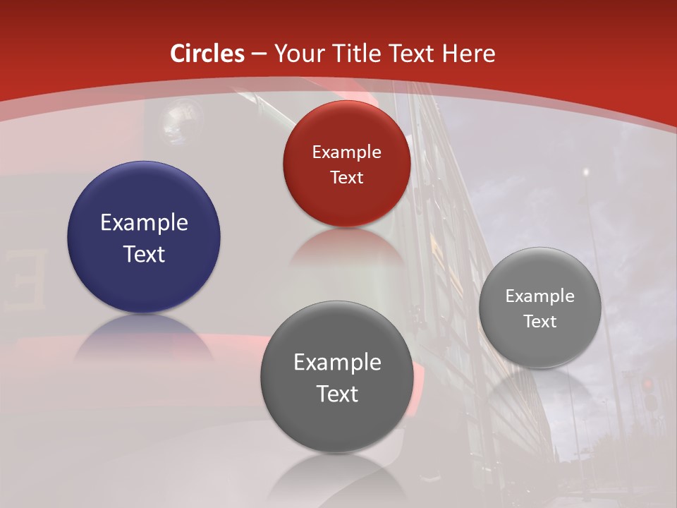 Sky Station Track PowerPoint Template