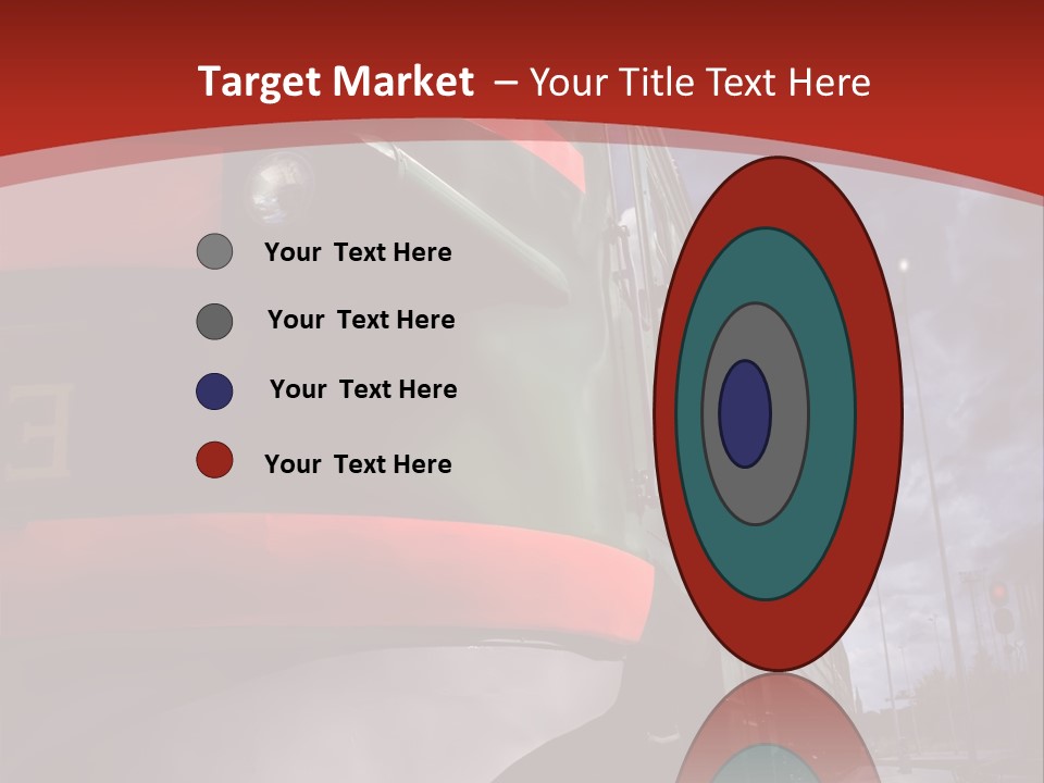 Sky Station Track PowerPoint Template