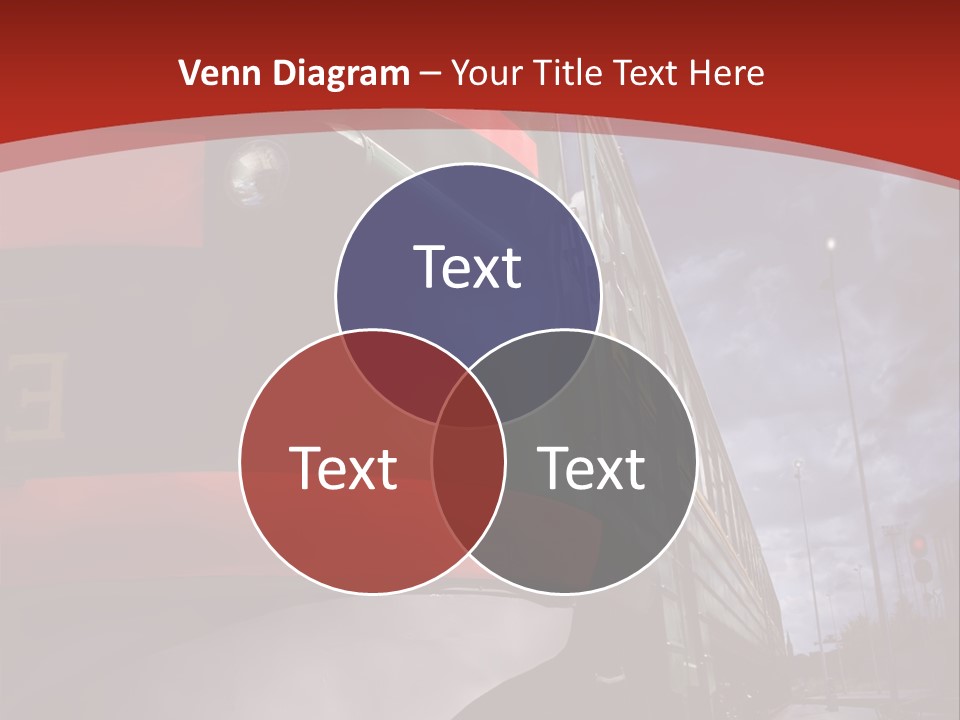 Sky Station Track PowerPoint Template