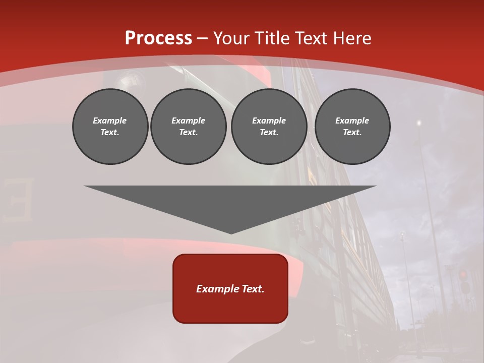 Sky Station Track PowerPoint Template