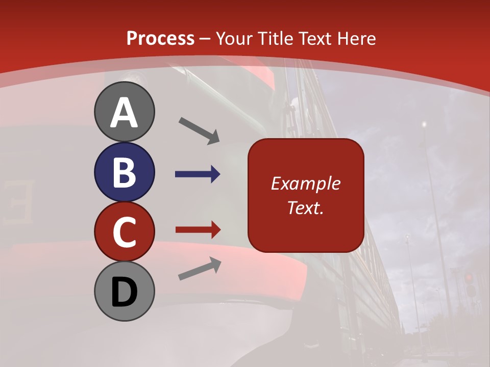 Sky Station Track PowerPoint Template