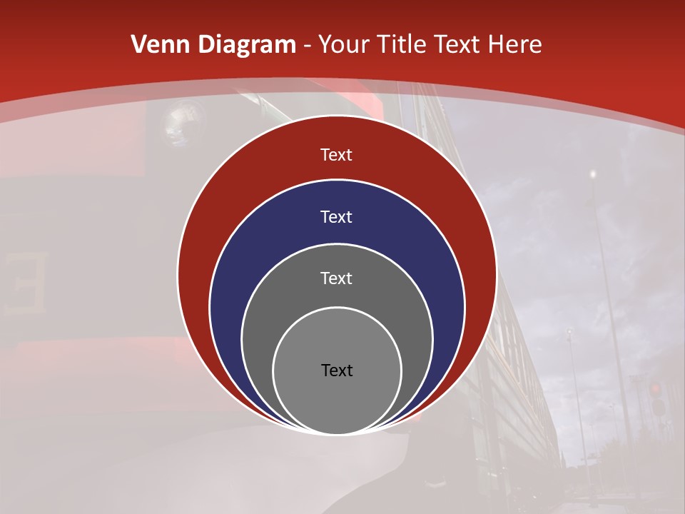 Sky Station Track PowerPoint Template