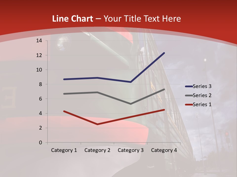 Sky Station Track PowerPoint Template