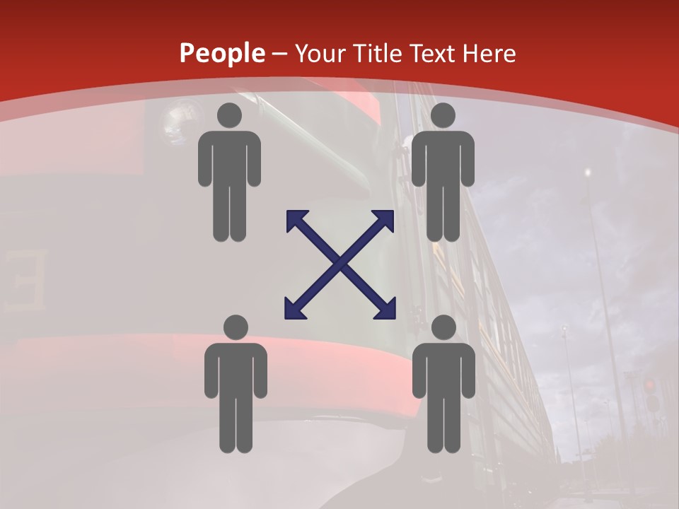 Sky Station Track PowerPoint Template