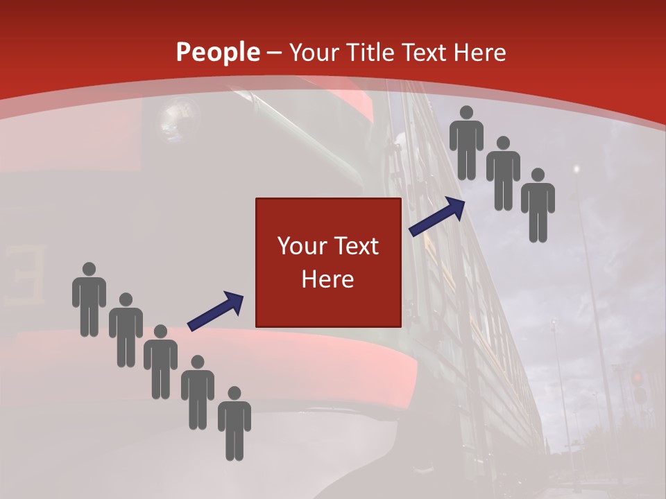 Sky Station Track PowerPoint Template