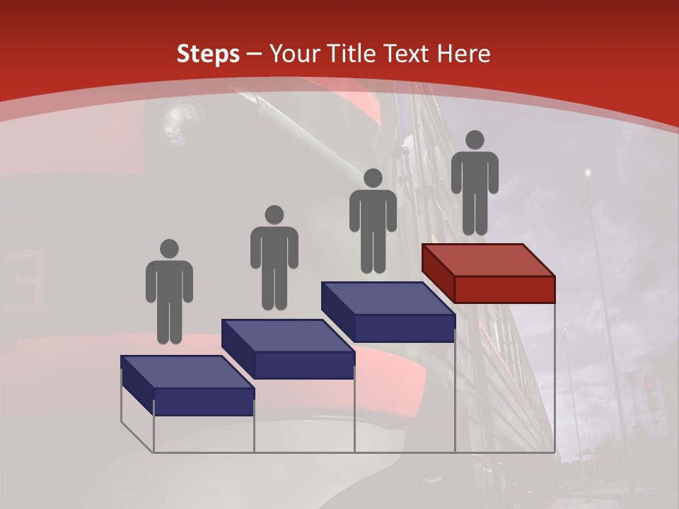 Sky Station Track PowerPoint Template