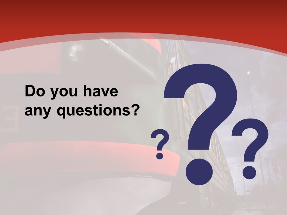 Sky Station Track PowerPoint Template