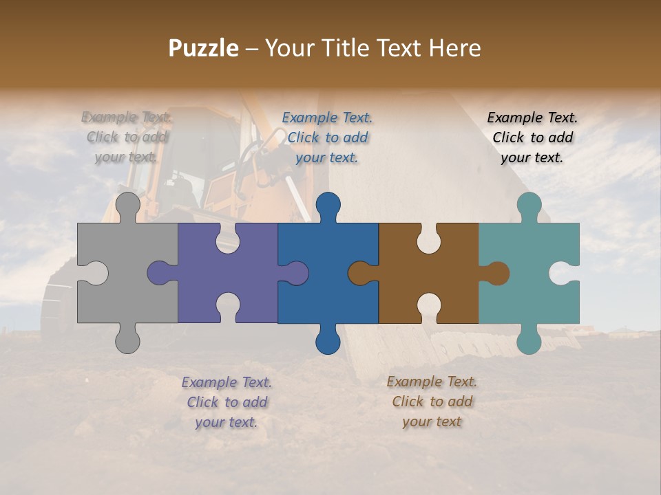 Iron Mover Mining PowerPoint Template