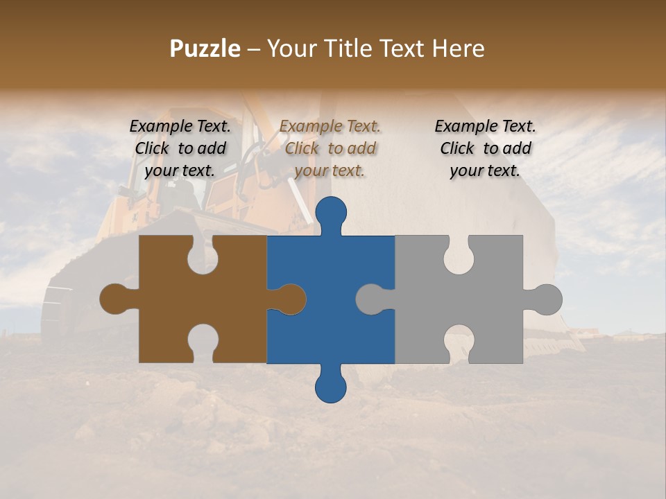 Iron Mover Mining PowerPoint Template