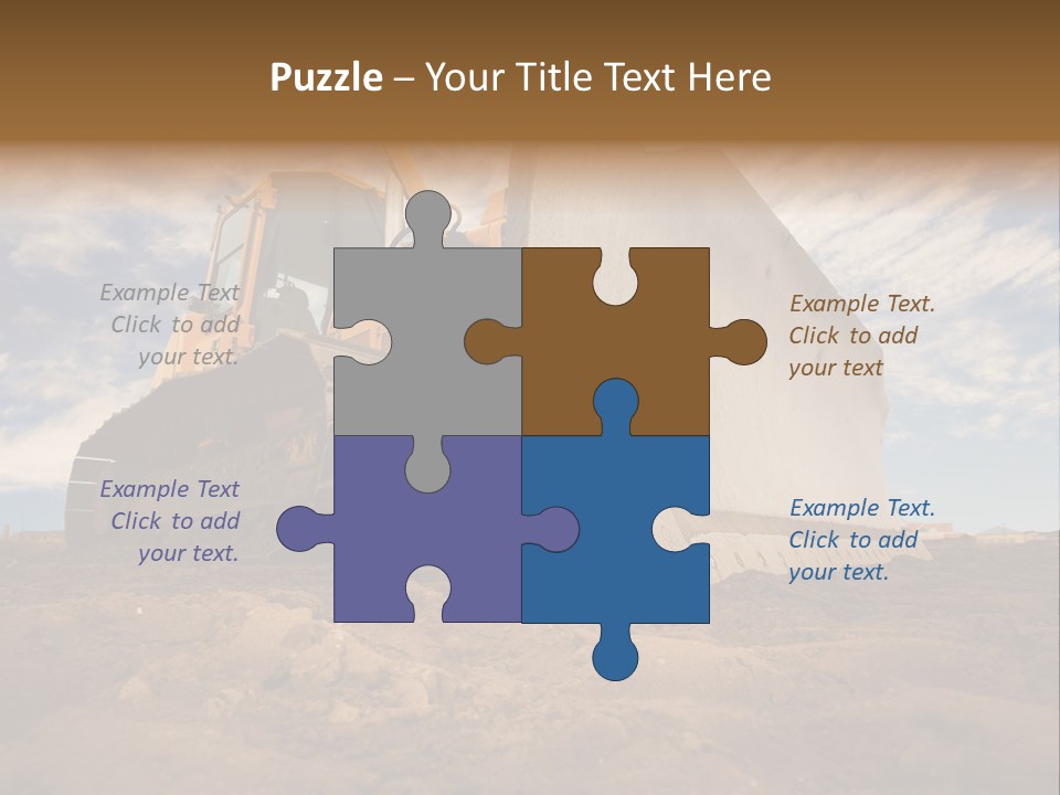 Iron Mover Mining PowerPoint Template