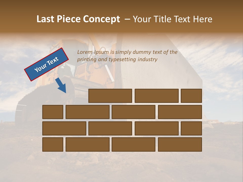 Iron Mover Mining PowerPoint Template