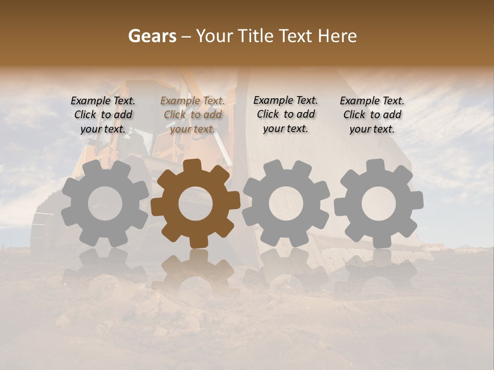 Iron Mover Mining PowerPoint Template