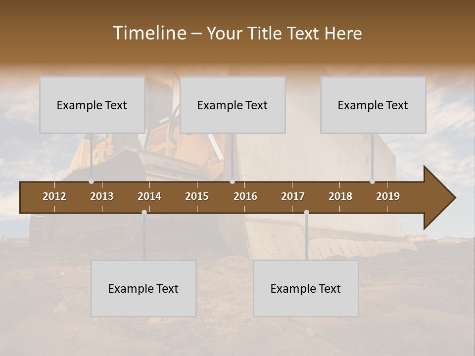 Iron Mover Mining PowerPoint Template