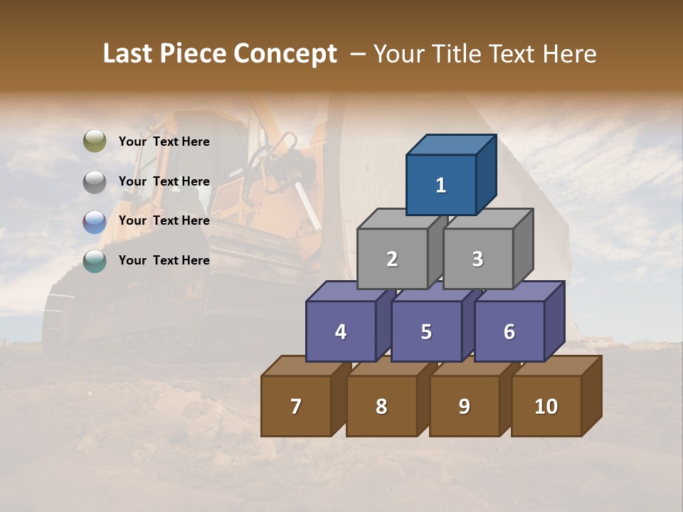 Iron Mover Mining PowerPoint Template