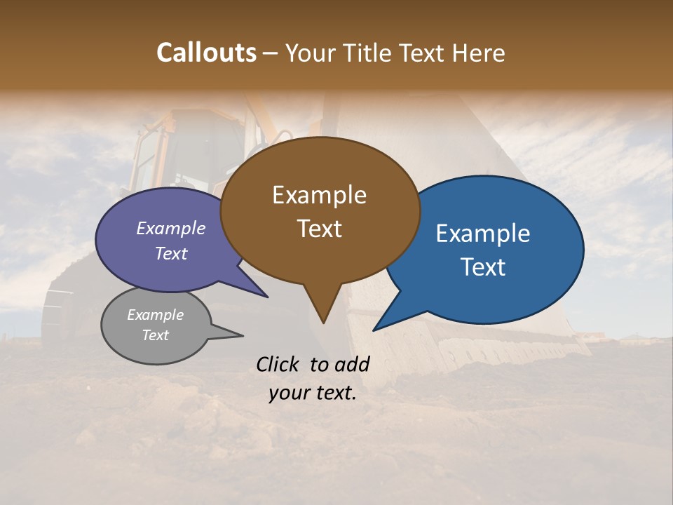 Iron Mover Mining PowerPoint Template