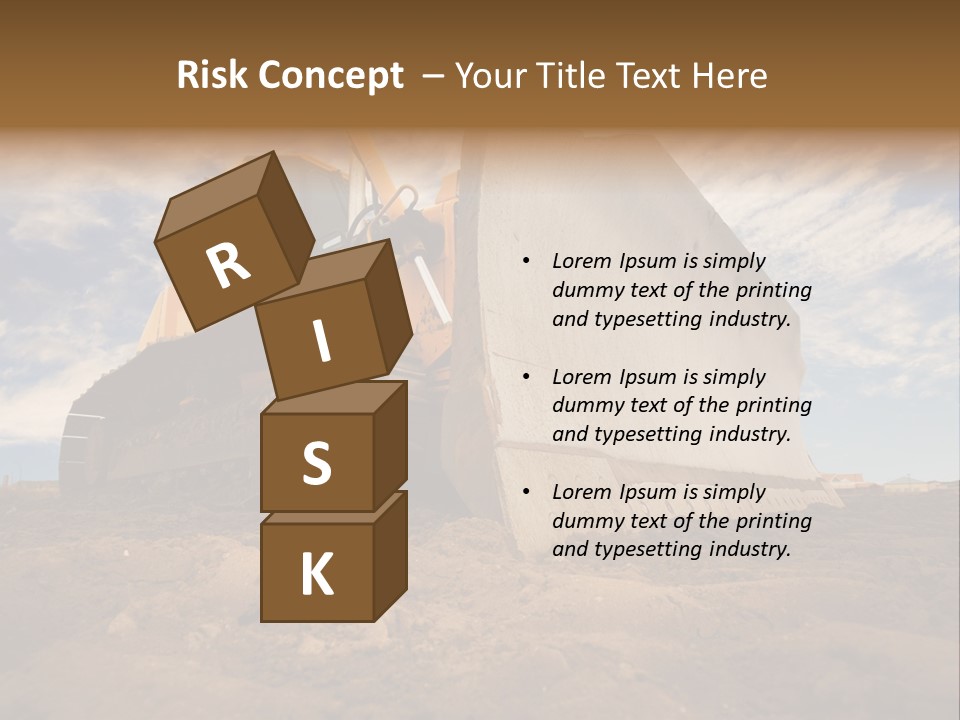 Iron Mover Mining PowerPoint Template